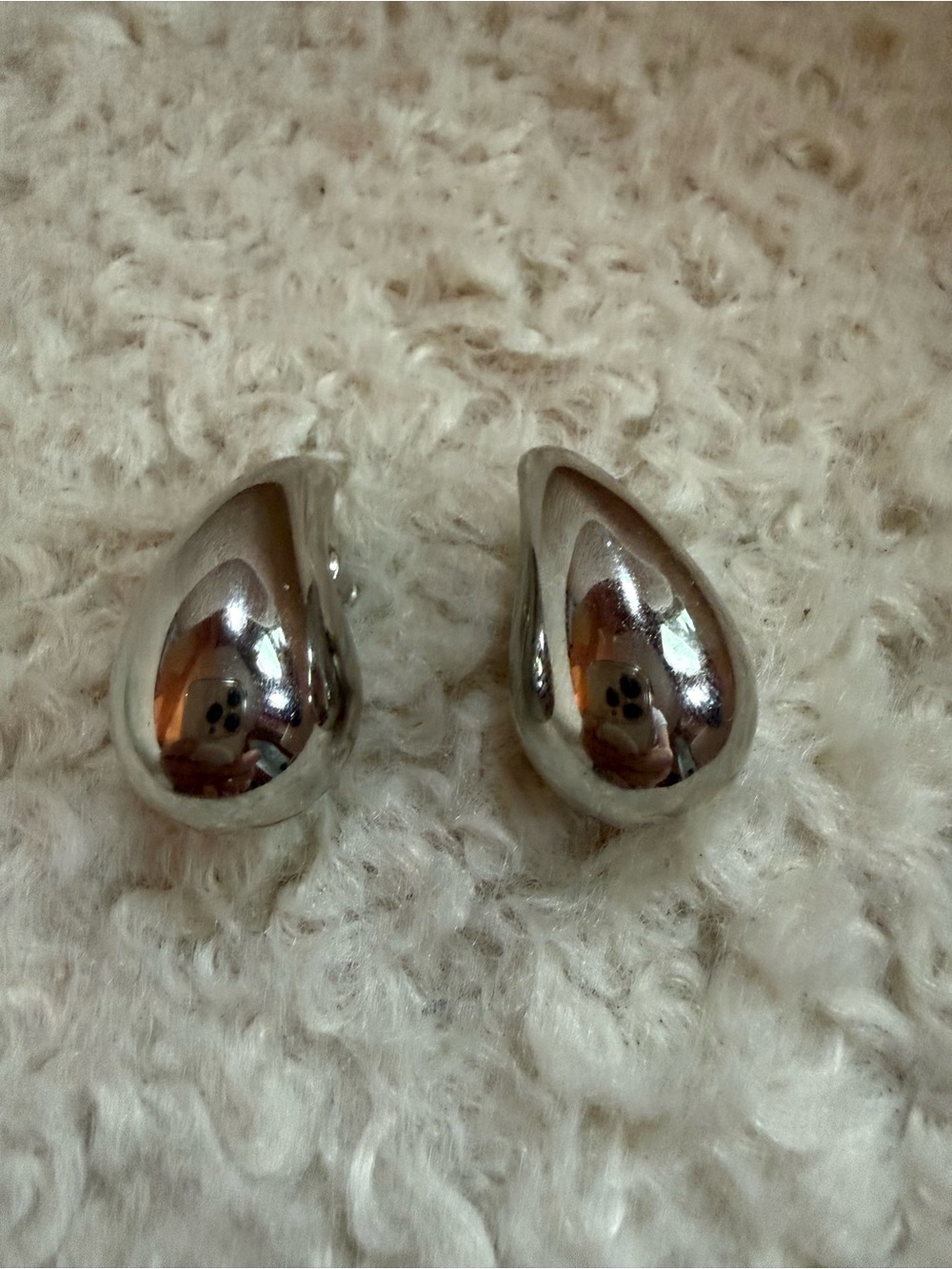 3/$20. Silver Teardrop Earrings